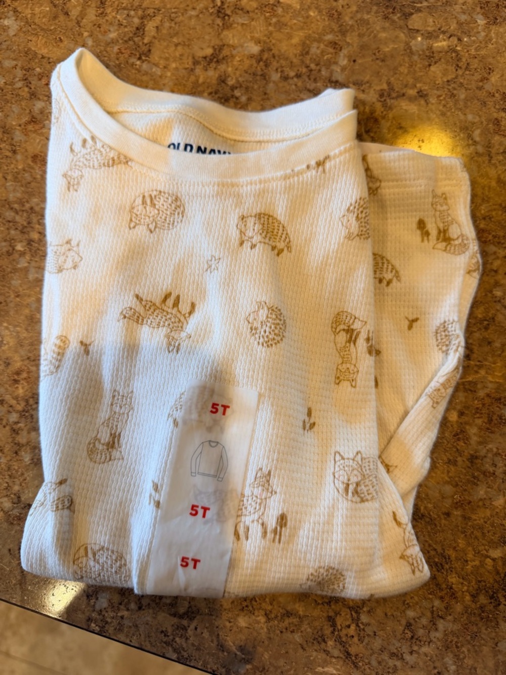 Animal Print Kids Top - 5T